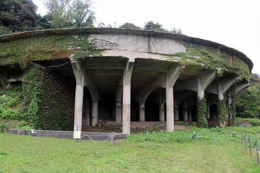 佐渡・北沢浮遊選鉱場５０ｍシックナー 北沢浮遊選鉱場,50メートルシックナー,佐渡の写真素材