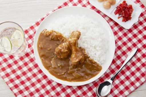 手羽元カレー 手羽元カレーの写真