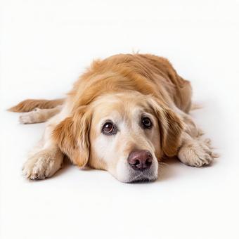 美しい毛並みの犬の姿 美しい毛並みの犬の姿の写真