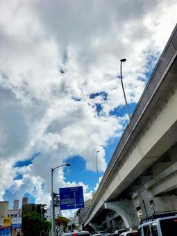 夏の空 夏の空の写真
