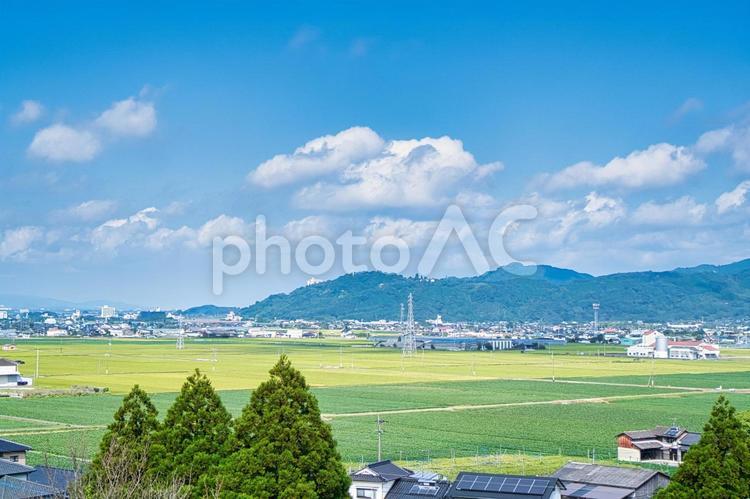 田舎の風景 田舎,いなか,自然の写真素材