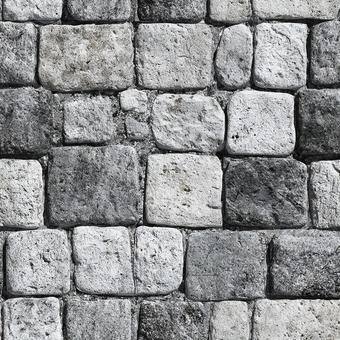 重厚感のある石壁のテクスチャの写真