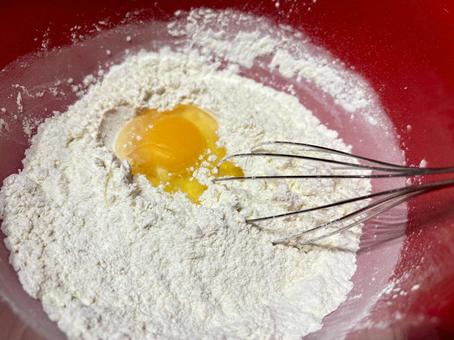 ホットケーキ作り ホットケーキ,パンケーキ,粉もんの写真素材