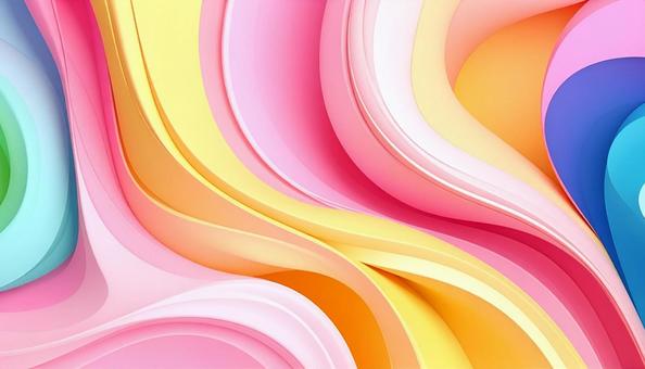 Abstract wave pattern design, abstract, color, gradation, JPG