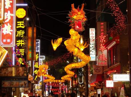 夜の中華街 3 夜の中華街 3の写真