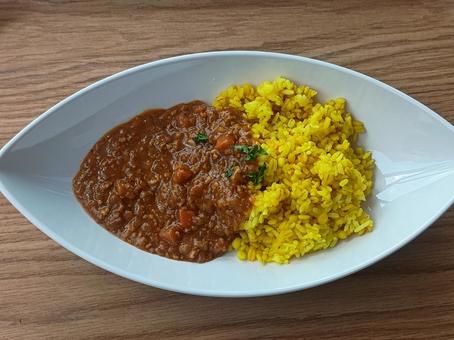 食堂のスパイシー・キーマカレー 食堂のスパイシー・キーマカレーの写真