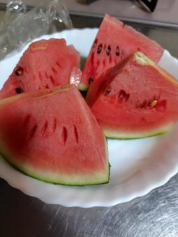 Photo, watermelon, watermelon split, fruit, 