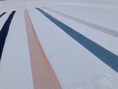小千谷ちぢみ 小千谷ちぢみ ちぢみ,伝統,雪の写真素材