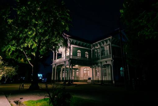 【島根】松江城近くの興雲閣 松江,島根,松江城の写真素材
