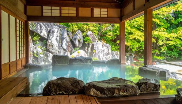 露天風呂の写真