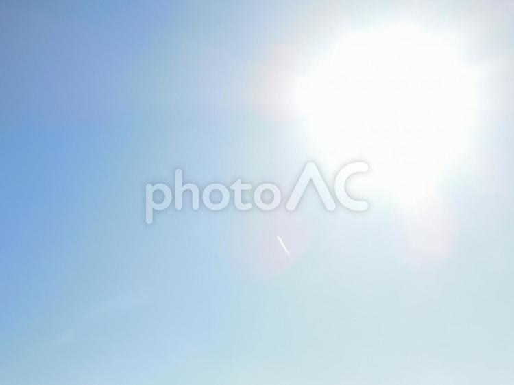 お天気の日 空,水色の空,晴れの写真素材