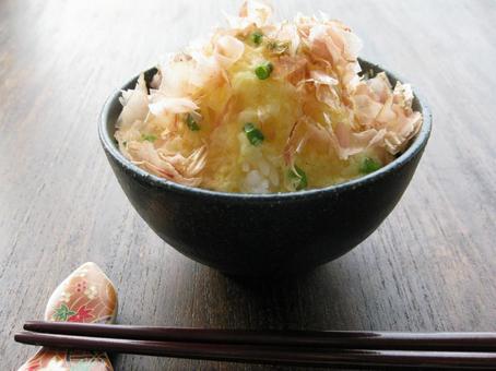 とろろご飯 とろろご飯 とろろ,山かけ,長いもの写真素材