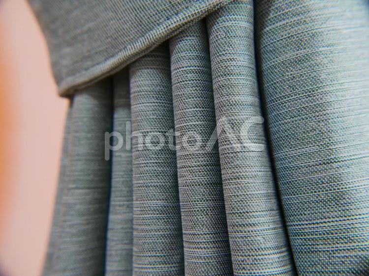 カーテン　日除け　レール　素材　家具 コピースペース,スペース,コピーの写真素材
