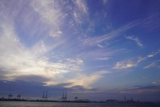 Osaka Bay scenery, JPG Osaka Bay scenery, JPG
