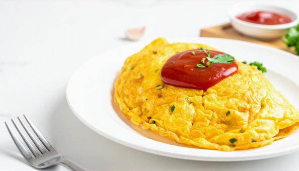 オムライスの写真