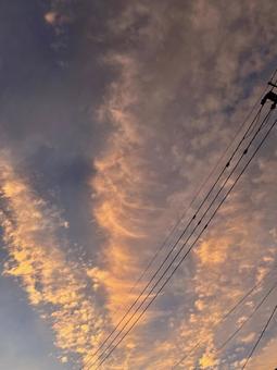 A refreshing view of the morning sky, JPG