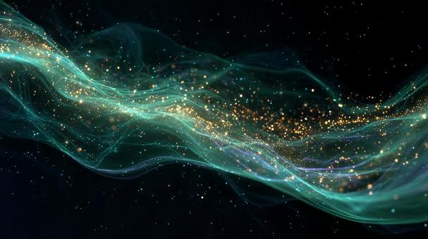 未来的なエネルギー流 未来的なエネルギー流の写真