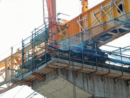 【工事写真】道路建設現場 【工事写真】道路建設現場 道路,橋梁,架設の写真素材