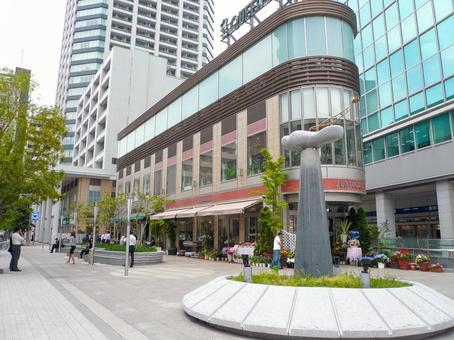 白金アエルシティ 白金アエルシティ,複合施設,オブジェの写真素材