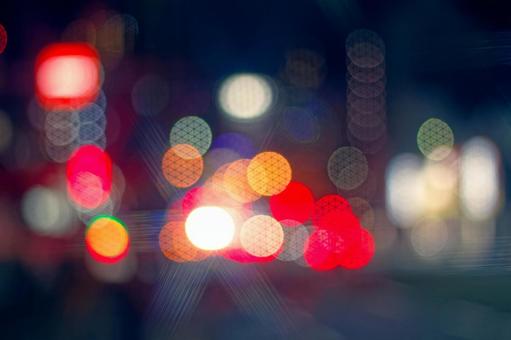 玉ボケのイメージ素材の写真