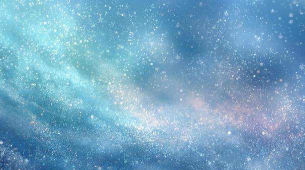 幻想的な雪の背景 幻想的な雪の背景の写真