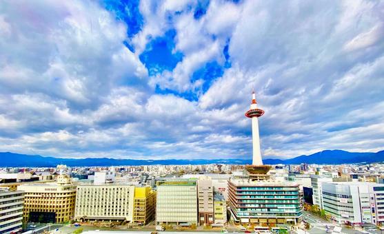 京都タワー 京都タワー 京都タワー,タワー,京都市の写真素材