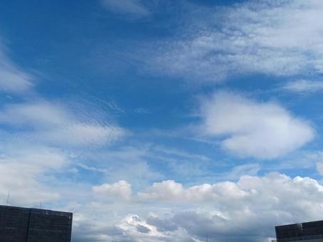 夏の空と雲-2 夏の空と雲-2の写真