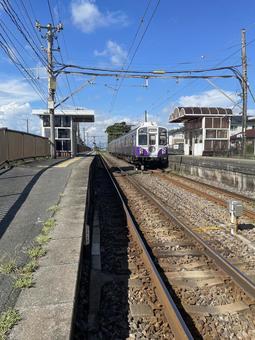 豊橋鉄道杉山駅 豊橋鉄道杉山駅 駅舎,駅,杉山の写真素材