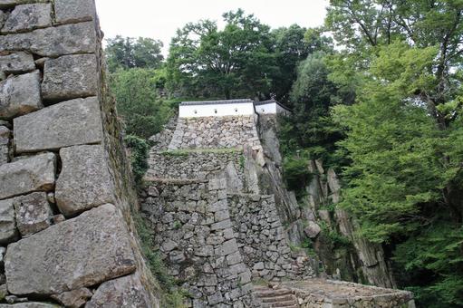 備中松山城7 備中松山城7 備中松山城,城址,日本100名城の写真素材