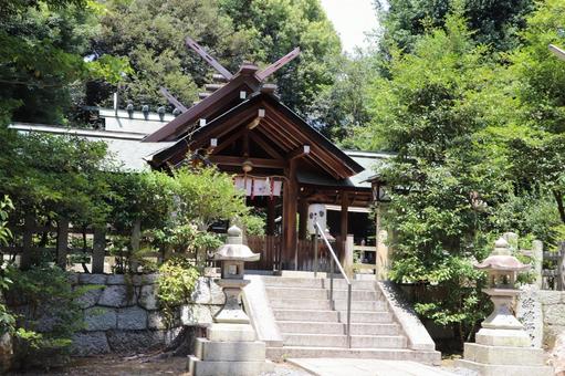 蚕ノ社 拝所 蚕ノ社 拝所の写真