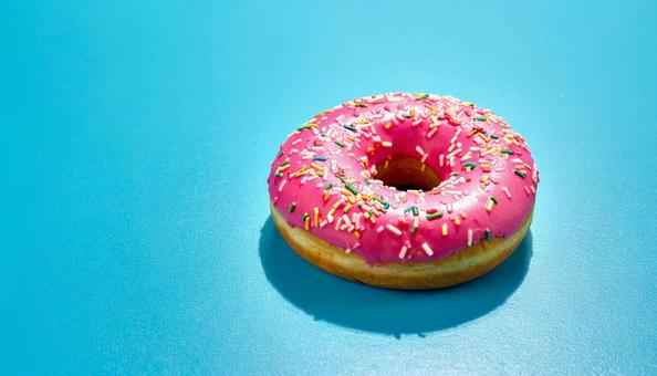 カラフルなドーナッツの写真