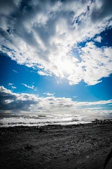 北海道 滝瀬海岸 シラフラの風景 北海道 滝瀬海岸 シラフラの風景 北海道,滝瀬海岸,滝瀬の写真素材