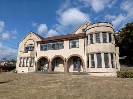 愛知県-旧本多忠次邸 旧本多忠次邸,国登録有形文化財,旧本多家住宅主屋の写真素材