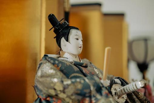 古い雛人形 古い雛人形 雛人形,桃の節句,アンティークの写真素材