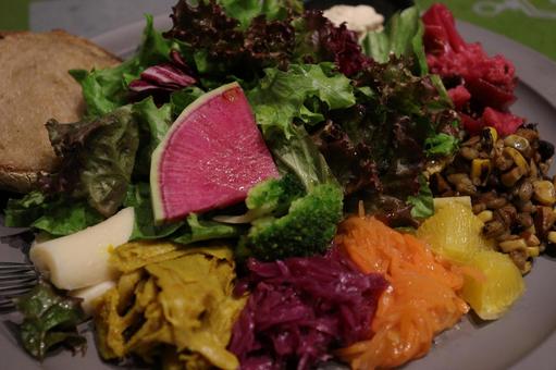 野菜プレート 野菜プレート 野菜,プレート,野菜プレートの写真素材