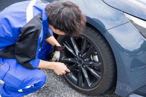 Photo, car, punk, tire, 