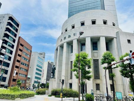 北浜・大阪取引所 北浜・大阪取引所 北浜,大阪取引所,大阪の写真素材