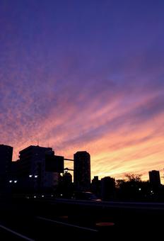 夕焼け 夕焼けの写真
