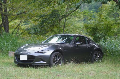 スポーツカー スポーツカー ロードスター,マツダ,車の写真素材