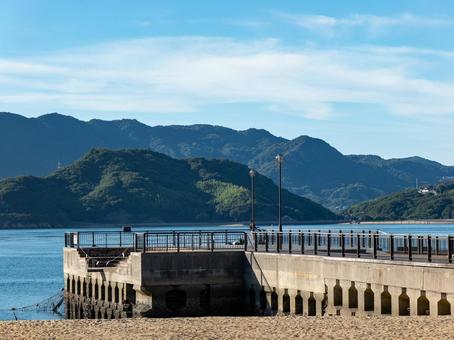 しまなみビーチ しまなみビーチ,因島,因島アメニティ公園の写真素材