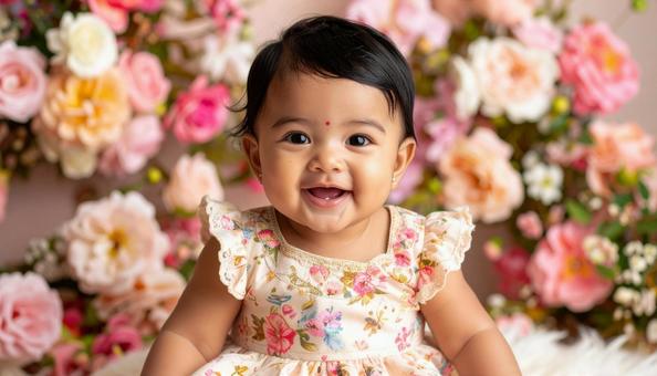 赤ちゃんの写真