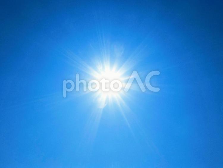 太陽1 太陽,紫外線,日焼けの写真素材