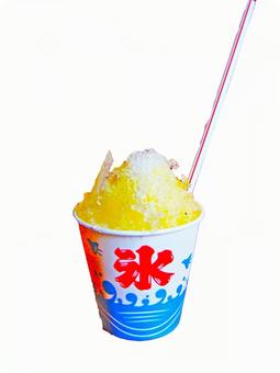 かき氷 レモン味 かき氷 レモン味 かき氷,レモン味,レモンの写真素材