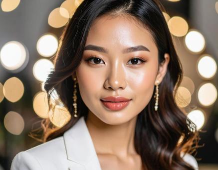 キレイなアジア人の女性モデル3の写真