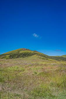 熊本県　阿蘇市　阿蘇くじゅう国立公園 阿蘇くじゅう国立公園,阿蘇,熊本の写真素材