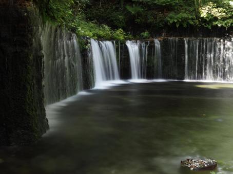 軽井沢・白糸の滝 軽井沢・白糸の滝の写真