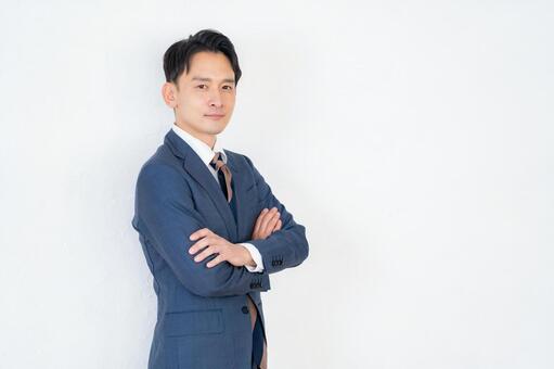 スーツの男性 ビジネスマン,男性,日本人の写真素材