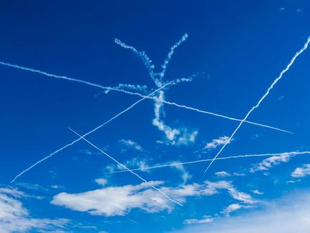 ブルーインパルスの写真