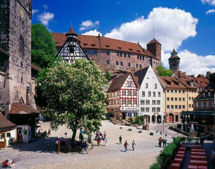 ヨーロッパの街並み ヨーロッパの街並みの写真