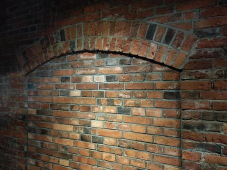 赤レンガの壁 レンガ,赤レンガ,壁の写真素材